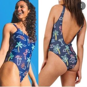 ISO Neon Lights Women’s One Piece size Medium